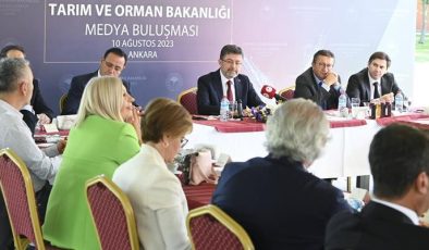 Bakanı Yumaklı, medya kuruluşlarının Ankara temsilcileriyle buluştu