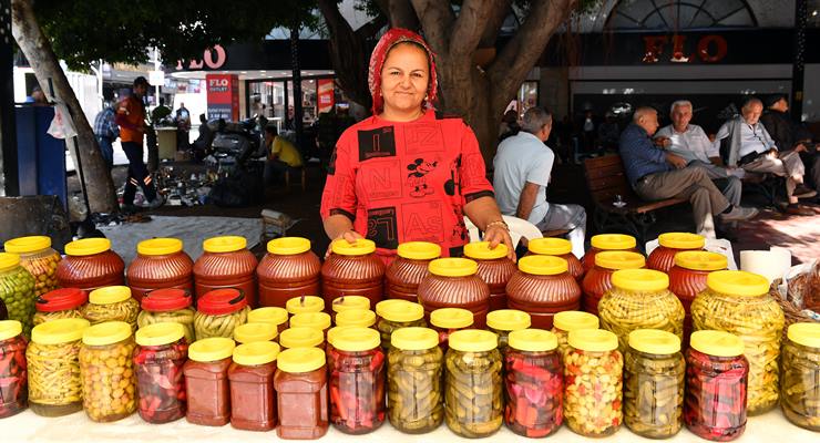 Üretici kadınlar ağırlandı