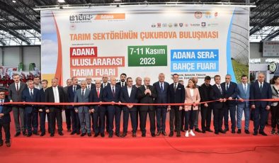 Adana Tarım Fuarı 16. kez açıldı…