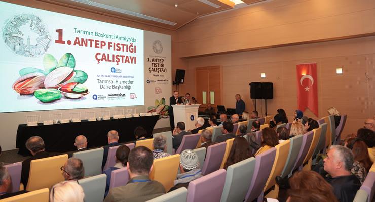 “1.Antep Fıstığı Çalıştayı” düzenledi