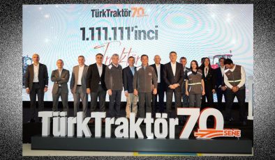 TürkTraktör 70. yılında 1.111.111’inci traktörünü üretti