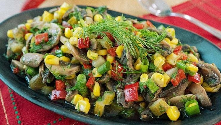 Mantar salatası nasıl yapılır?
