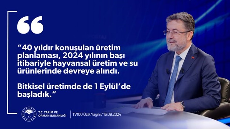 “40 yıldır konuşulan üretim planlamasını devreye aldık…”