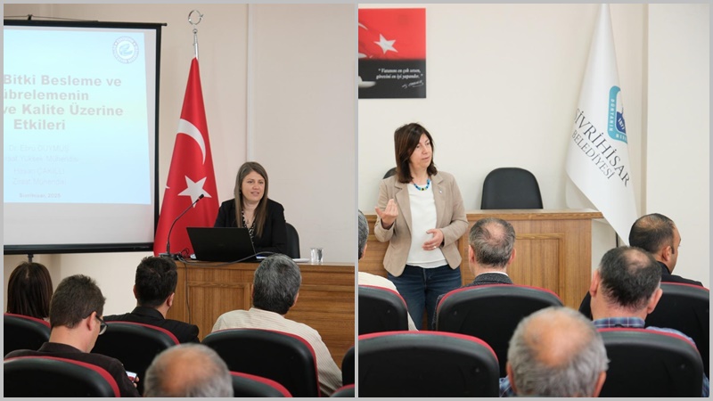 Eskişehir’de çiftçiler için eğitim ve bilgilendirme söyleşileri