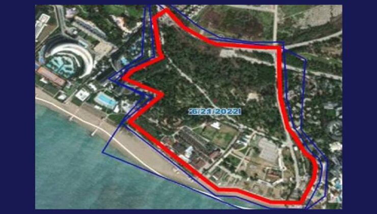 Belek yangın üssü otel alanına dönüştürüldü