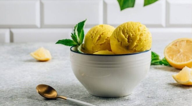 Ev yapımı limonlu dondurma nasıl yapılır?