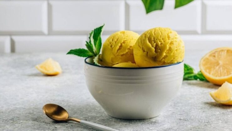 Ev yapımı limonlu dondurma nasıl yapılır?