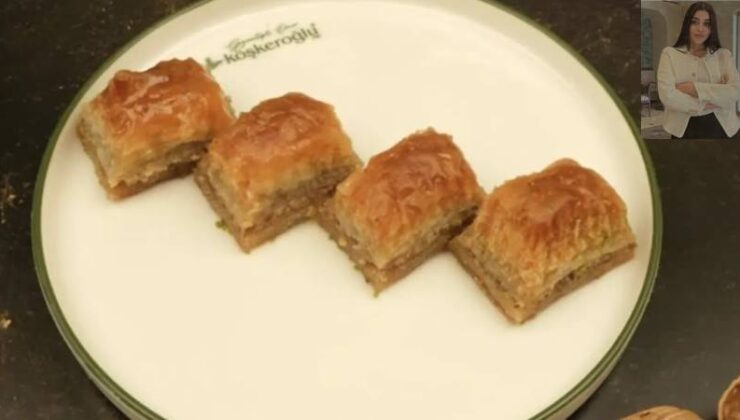 Bayram geleneklerinin doruk noktası: El açması ev baklavası