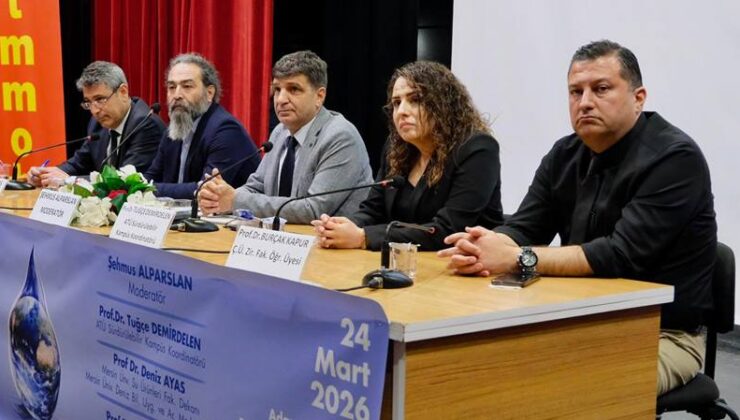 “Su krizinin eşiğinde Türkiye ve dünya” konulu panel…