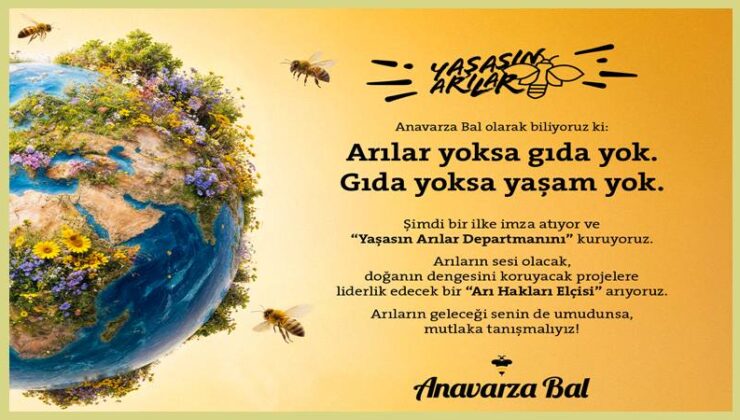 Anavarza Bal’dan “Yaşasın Arılar Departmanı”