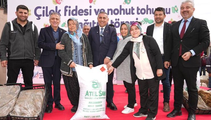 Anakent Belediyesi Tufanbeyli üreticisine can suyu oldu
