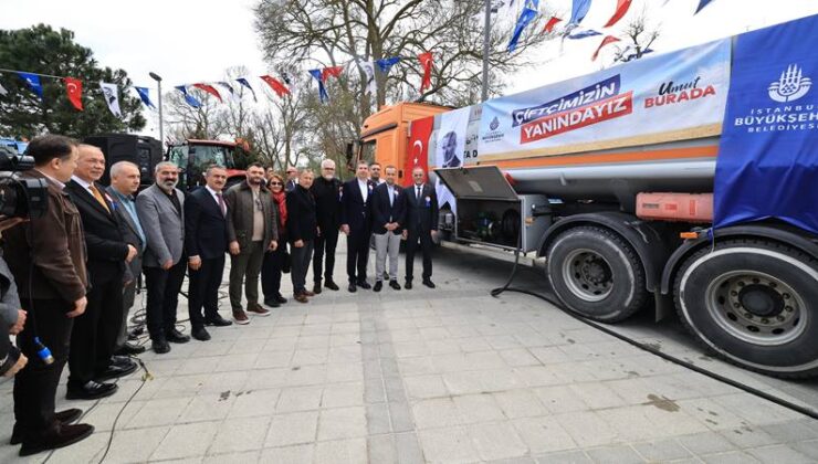 İBB’den çiftçiye mazot desteği