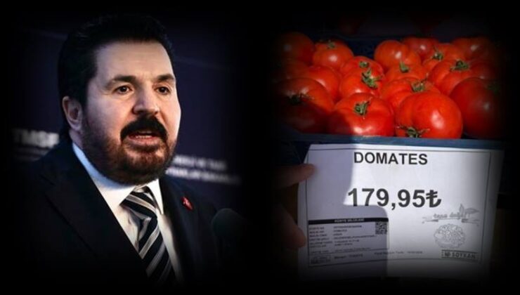 Savcı Sayan’dan “domates 179,95 lira” tepkisi…
