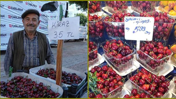 İzmirli çiftçi ürününü kendisi satmaya başladı!