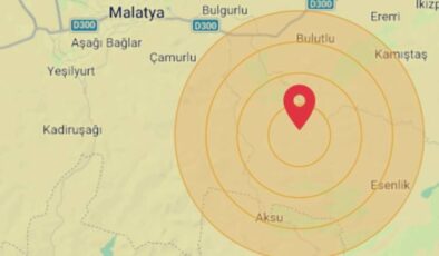 Malatya’da 5 büyüklüğünde deprem oldu