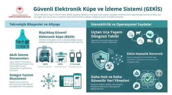 GEKİS eğitimleri ile hayvancılıkta yeni dijital dönem