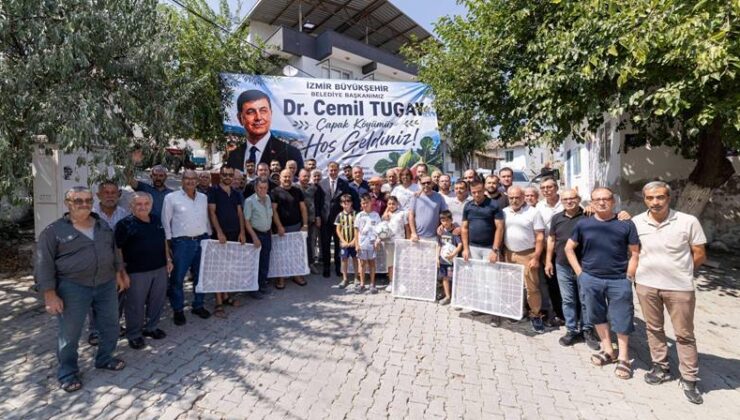 İzmir Anakent Belediyesi’nden üreticiye kerevet desteği