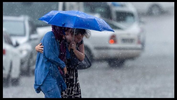 Meteoroloji Genel Müdürlüğü’nden kuvvetli yağış uyarısı