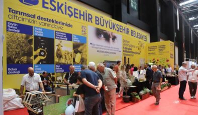 Toprağın alın teri Eskişehir’de alana indi