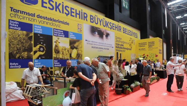 Toprağın alın teri Eskişehir’de alana indi