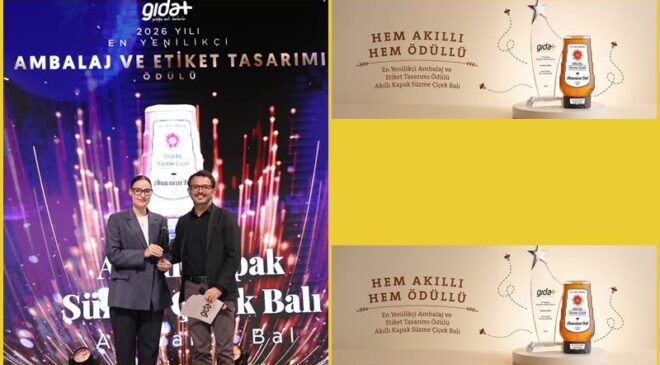 Anavarza Bal’a Gıda Plus 2026’dan “En Yenilikçi Ambalaj” ödülü