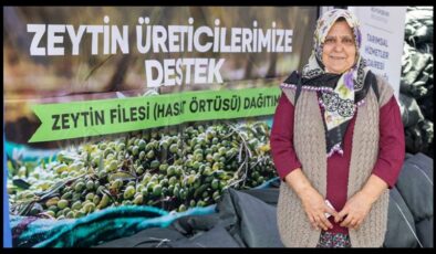 İzmir’de zeytin üreticisine alandan destek…